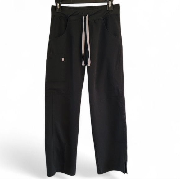 Figs Pants - XS Figs Straight Leg Pull On Comfort Scrubs Medical Nurse Nursing Doctor Petite